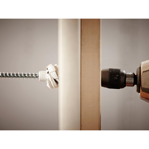 Cheville nylon Pro6 Spit sans vis pour matériaux pleins et creux - 6 x 30 mm - Bidon de 1000