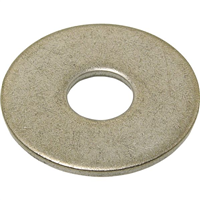 Rondelle plate extra large type LL inox A2 NFE 25513 M6 diamètre extérieur 24 mm épaisseur 1.2 mm - Boîte de 200