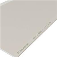 Plaque de plâtre standard Pladur N BA6,5 - 3,00 M x 1,20 M - ép. 6,5 MM