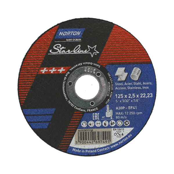 LOT 25 DISQ A TRONCONNER 125X2.5