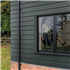 Bardage fibre ciment Cedral Lap finition relief - 190,0 mm x 10,00 mm - L. 3,60 m - Vert métal C75
