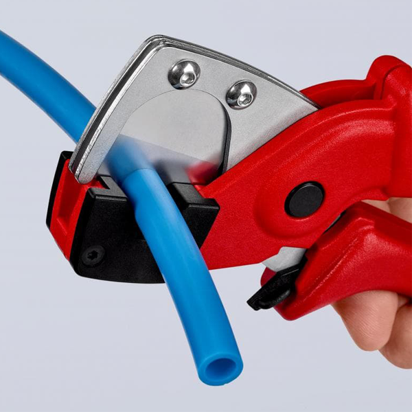 Coupe-tube tuyaux multicouche et pneumatiques 125 mm - Knipex - Capacité Ø 4 à 20 mm