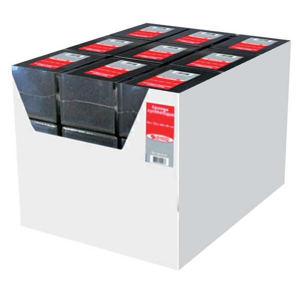 EPONGE SYNTHETIQUE GRISE 15X10X8CM