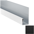 Profil de terminaison MetalTrim pour bardage VL Hardie Plank - alu Noir minuit - longueur 3,00 M