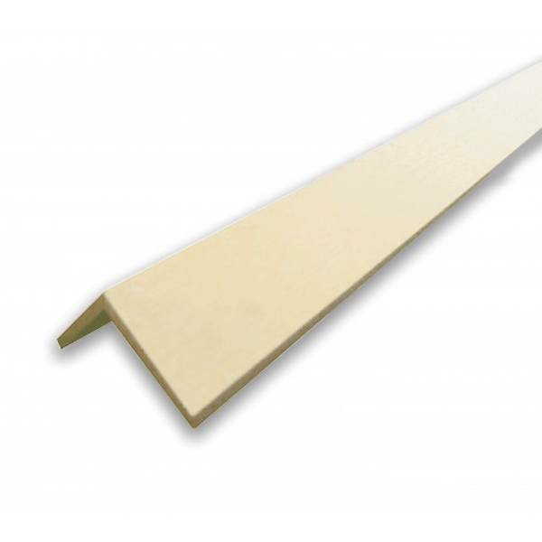 Couvre-joints angle PVC avec clips PC20 Parex - Ivoire