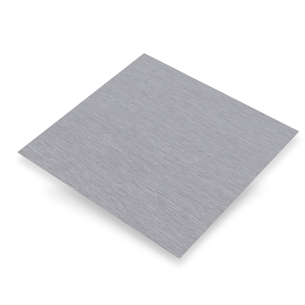 Plaque spéciale crédence en aluminium anodisé brossé - 600 x 900 mm - épaisseur 0.8 mm CQFD 2017-6504