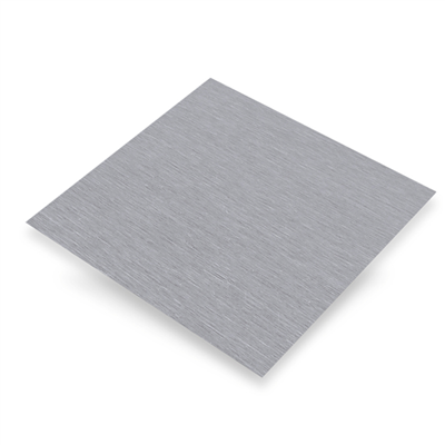 Plaque aluminium anodisé brossé pour crédence de cuisine - 600 x 900 mm - épaisseur 1,5 mm