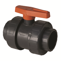 VANNE BI-STOP PVC A COLLER FPM D16