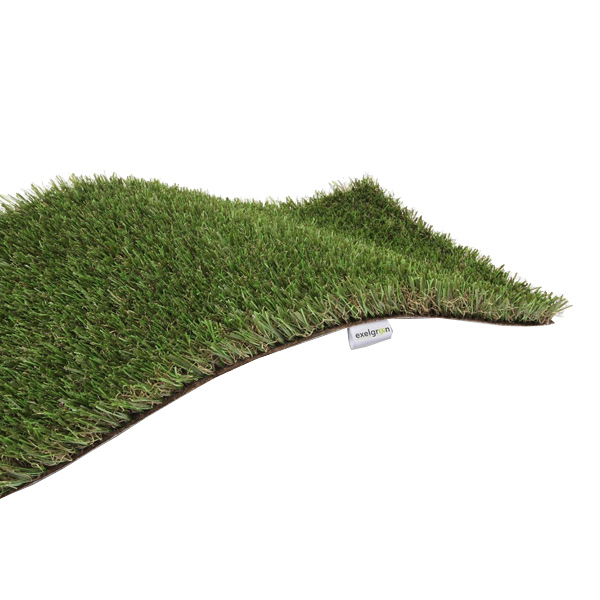 Gazon synthétique vert foncé - Diamond 3D Exelgreen - Garantie 10 ans - Hauteur 25,00 MM