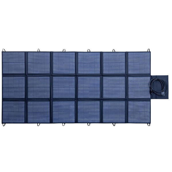 Panneau solaire pliant IZYWATT Orium - capacité 400W - avec adaptateur MC4 sacoche de transport et câble de 2 mètres