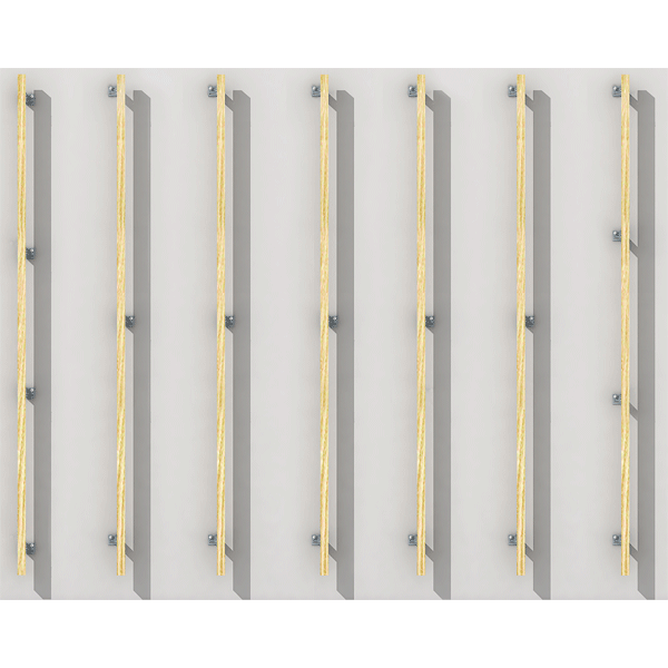 Équerre de fixation EBCN pour bardage et isolation thermique par l'extérieur - 60,0 mm x 230,0 mm x 50,0 mm - ép. 2,5 mm