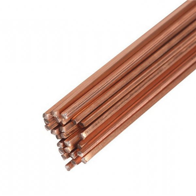 Baguette de brasure Cuivre-Phosphore Selectarc Phosbraz M70 pour brasage du cuivre - 2 x 500 mm - étui de 1kg