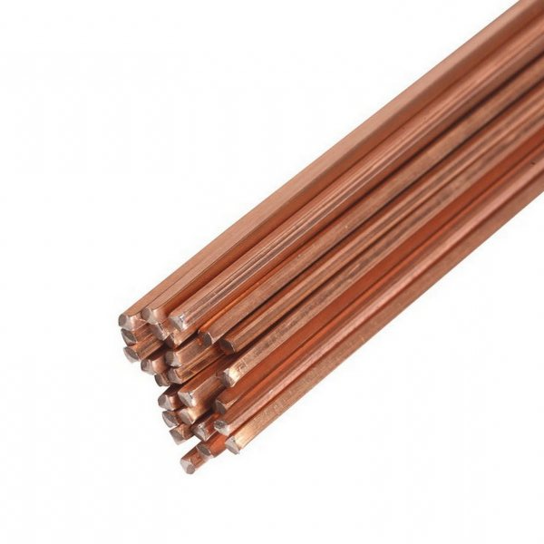 Baguette de brasure Cuivre-Phosphore Selectarc Phosbraz M70 pour brasage du cuivre - 2 x 500 mm - étui de 1kg