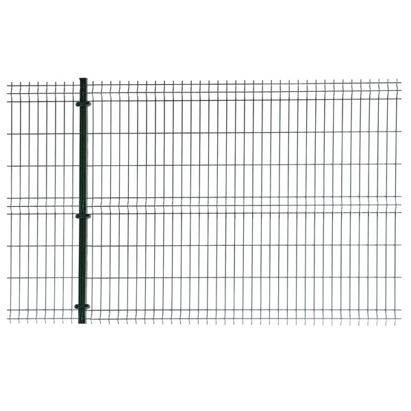 Panneau grillage rigide Vert RAL6005 - Hercules - fil Ø5 mm galvanisé et plastifié - 2,50 M x 1,53 M