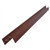 Bordure en acier Galvanisé Marron - 100 mm x 2,00 ml x 2 mm