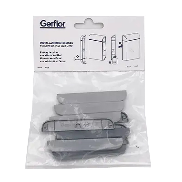 Embout de finition pour plinthe en PVC Gerflor - sachet de 10