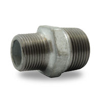 Mamelon double mâle réduit - M 33 x 42 - M 26 x 34- À visser - Fer galvanisé - Noyon & Thiebault