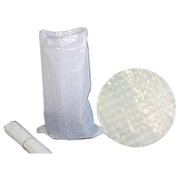 SAC A GRAVATS PP BLANC LOT 10 SACS