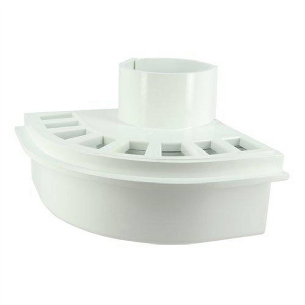 SIPHON DE BALCON D.80 BLANC