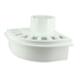 SIPHON DE BALCON D.80 BLANC