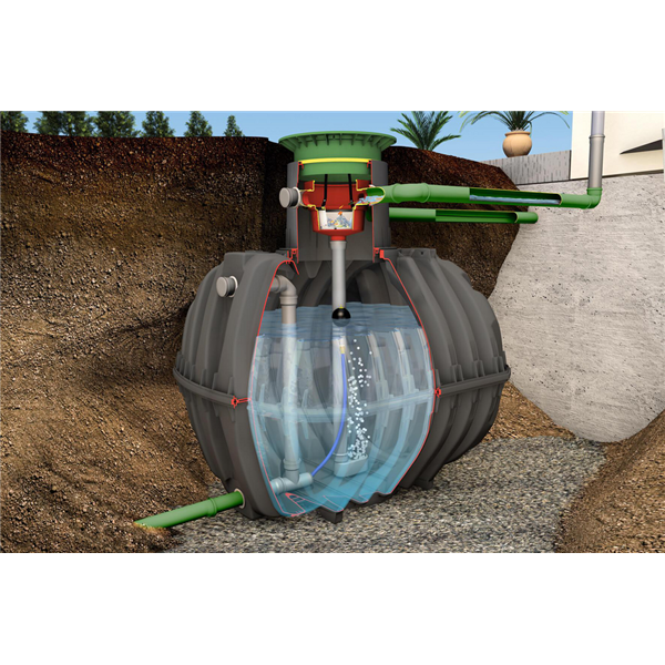 CUVE CARAT RETENTION  2700L