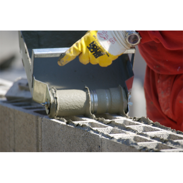 Bloc béton d'angle à emboîtement Elibloc B40 - 200 MM x 200 MM - Longueur 500 MM