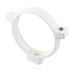 Collier à bride Nicoll pour tube de descente cylindrique - Diamètre 80 mm - PVC - Blanc