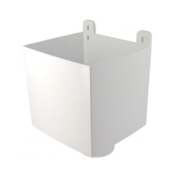 Boîte à eaux de gouttière carrée Nicoll - Diamètre du tube 80 mm - Techtan Sable