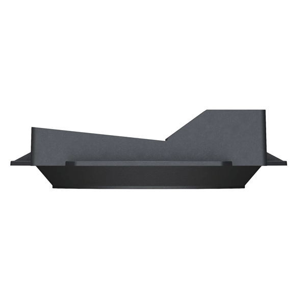 Avaloir à grille C250 en fonte ductile Profil A pour collecte eaux pluviales en bordure de voirie - 510 x 600 mm