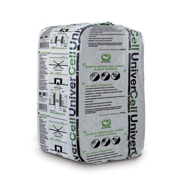 Fibre de cellulose en vrac UNIVERCELL®+ sac de 12,5 kg