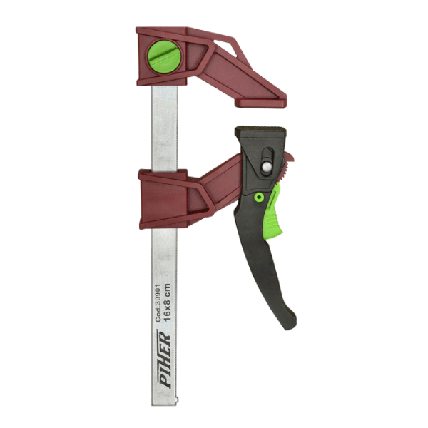 Serre-joint PAL - presse légère à serrage rapide - Piher - longueur 30cm