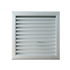 Grille de ventilation murale extérieure - 400 x 293 mm - Aluminium anodisé - Autogyre
