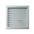 Grille de ventilation murale extérieure - 400 x 293 mm - Aluminium anodisé - Autogyre