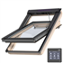 Fenêtre de toit motorisée solaire Velux GGL Integra Solar tout confort SK06 ClearFinish bois - 114,0 CM x 118,0 CM
