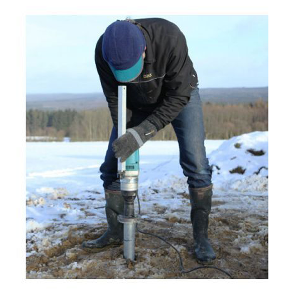 Support récepteur laser pour boulonneuse Weasylectric Pro - Laser Fix  avec Système Weasyfix