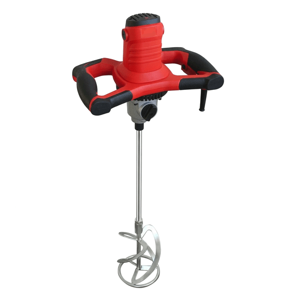Malaxeur électrique à 2 vitesses variables - Promix 1600 W Altrad - avec fouet 3 rubans Ø140 mm - Volume malaxage 90 litres