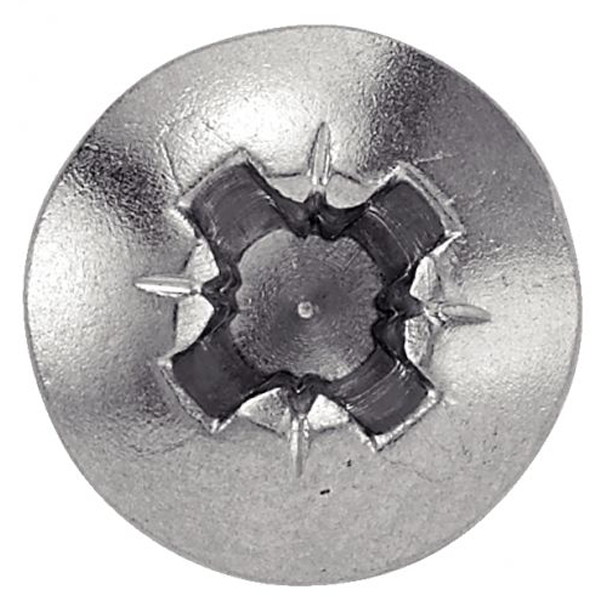 Vis à métaux à tête cylindrique bombée Inox A2 DIN 7985A ISO 7045 M6x30 - boîte de 200