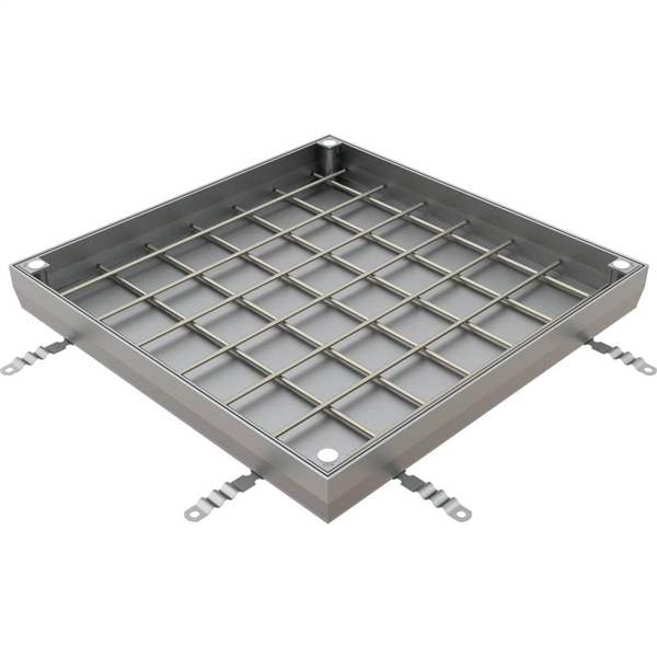 TRAPPE ACO UNIFACE ACIER INOXYDABLE 600X600MM H70MM M125 / 600KN