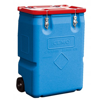 Mobil-box stockage homologué transport ADR - 250 litres