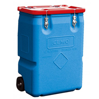 Mobil-box stockage homologué transport ADR - 250 litres