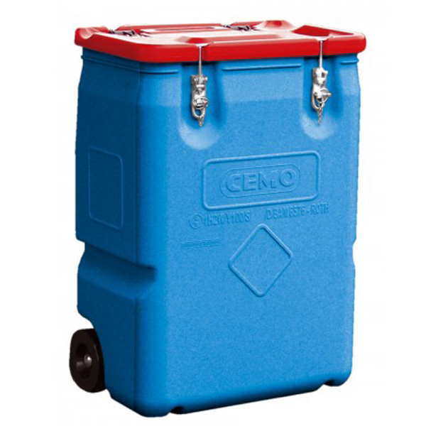 Mobil-box stockage homologué transport ADR - 250 litres