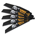 Lame scie sabre bi-métal bois et métal Dewalt Extreme 2x longueur 305 mm - lot de 5