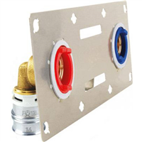 SERTIfix MCXS Entr=55mm F1/2"Ø16x2 Kit Fixation-Plaque 13mm-MC Alpex-duo XS