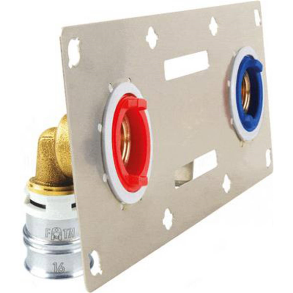 SERTIfix MCXS Entr=55mm F1/2"Ø16x2 Kit Fixation-Plaque 13mm-MC Alpex-duo XS