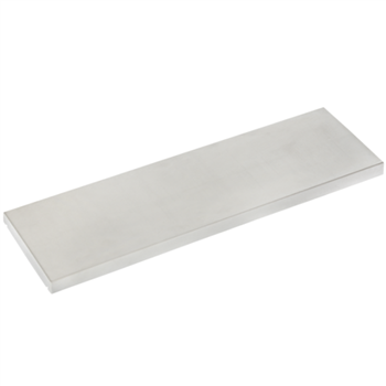 Chaperon de mur plat en béton - Fabemi - 50,0 CM x 30,0 CM - ép. 4,00 CM - Blanc
