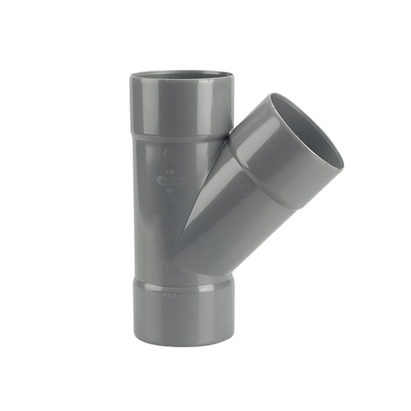 CULOTTE 45° F/F DIAM. 100 EVAC.