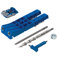 Gabarit de perçage portable pour trous de poche Kreg KPHJ320-INT avec 2 guides de perçage et une entretoise