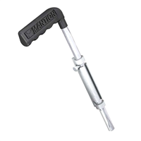 Verrou renforcé à souder pour portail - Mantion - tige acier zingué de 16 mm - longueur 500 mm