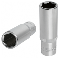 Douille longue 6 pans 1/2" Ultimate Kstools finition satinée diamètre 32 mm