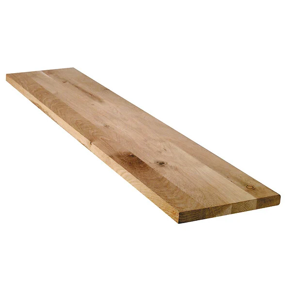 Tablette en chêne - bois massif lamellé collé - 2000,0 MM x 400 MM - ép. 18,00 MM